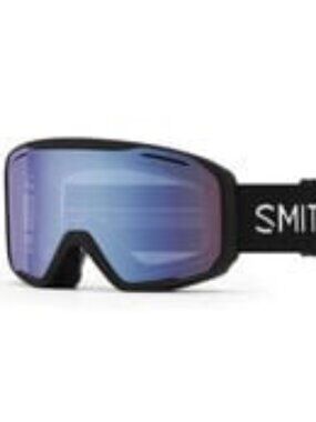 Smith Adult Blazer Goggles Blue Sensor Mirror Lens Ski Snowboard NWT Black